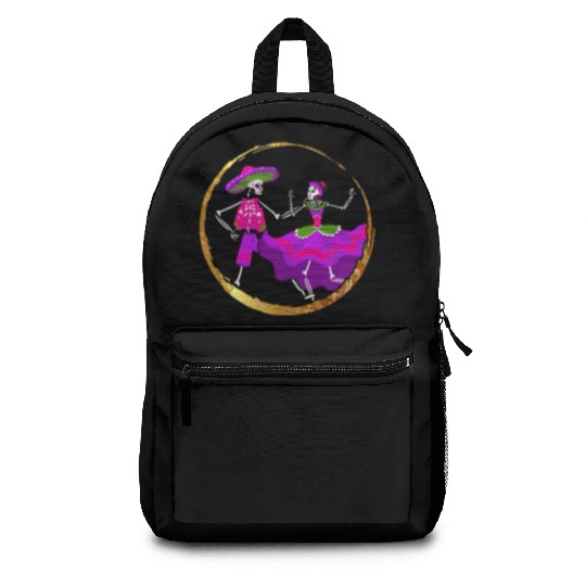 Dia De Los Muertos Backpacks, Ballet Folklorico Sugar