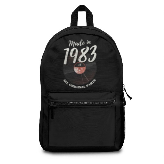 40 Years Vintage 1983 Retro 40th Birthday Backpacks