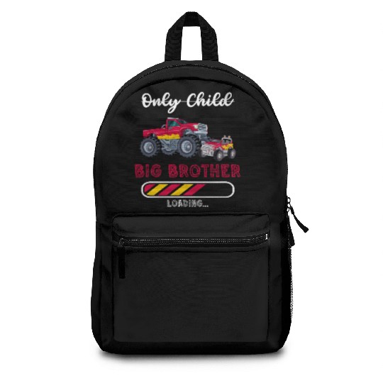 Big brother car monstertruck Backpacks