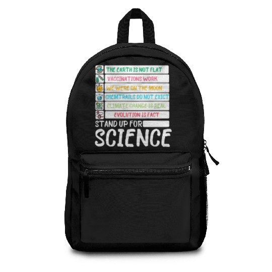 Earth Day Stand Up For Science Science Fiction Day Backpacks
