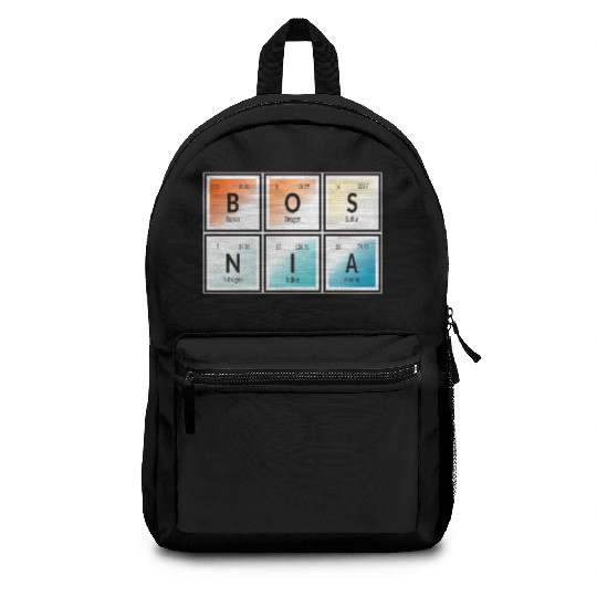 Bosnia | Periodic Table of Elements Backpacks