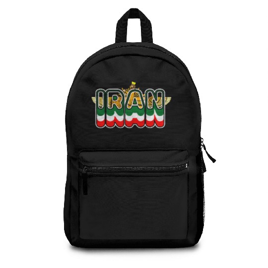 Iran Lion Sun Farvahar Backpacks