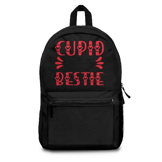 Cupid is My Bestie Backpacks