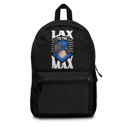 Lacrosse Player Lacrosse Coach Lax Player Sports Backpacks