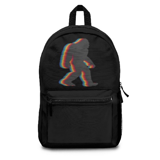 Retro Bigfoot vintage Fun and Nostalgic Sasquatch Backpacks
