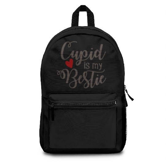 Best Valentines Day Cupid is My Bestie404 Backpacks