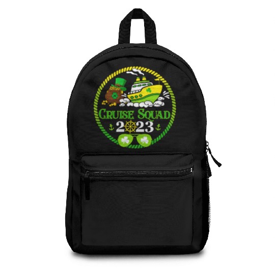 Family Cruise Squad 2023 St Patricks Cruise Backpacks