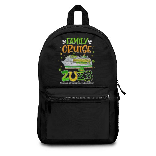 Family Cruise Squad 2023 St Patricks Cruise Backpacks