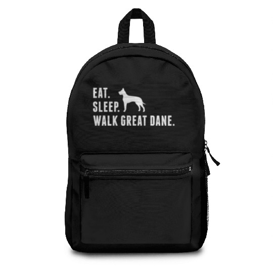 Eat Sleep Walk Great Dane Backpacks