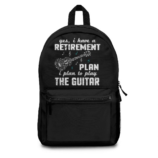 Guitarist - Retirement Plan Guitar Backpacks