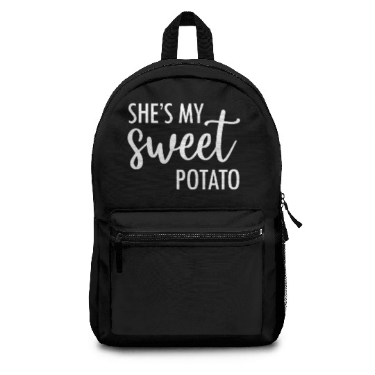 She's My Sweet Potato I Yam Valentine's Backpacks