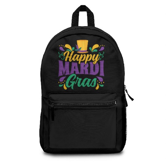 Mardi Gras - Happy Mardi Gras Backpacks