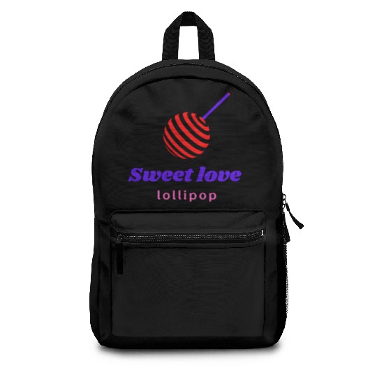 Sweet love -lollipop Backpacks