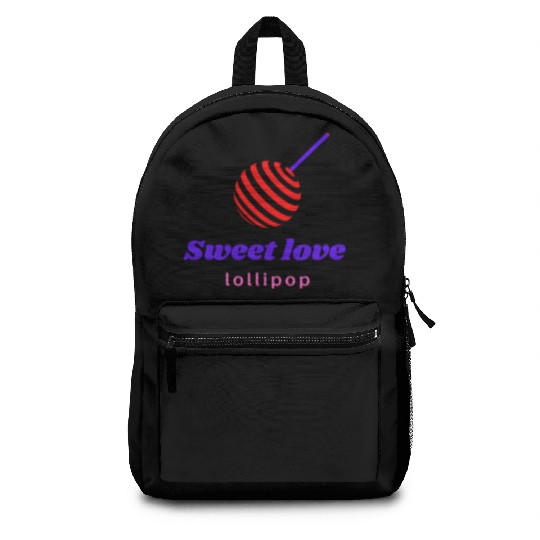 Sweet love -lollipop Backpacks