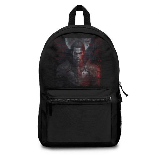 Dark fantasy vampire version 8 Backpacks