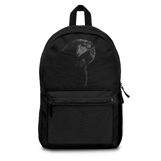 Macaw Lines Art Backpacks