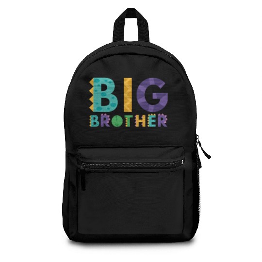 Big Brother Boy Dino Lover Backpacks