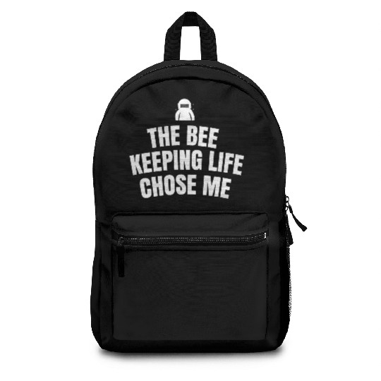 The bee keeping life chose me Backpacks