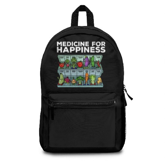Medicine For Happiness Vegetable Dose Daily Backpacks