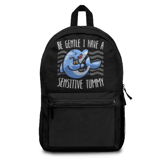 Dolphin Lover Marine Biology Underwater Animal Backpacks