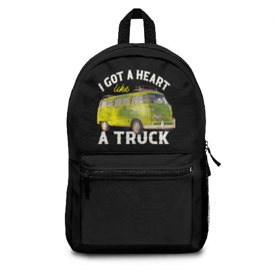 I Got A Heart Like A Truck Backpacks
