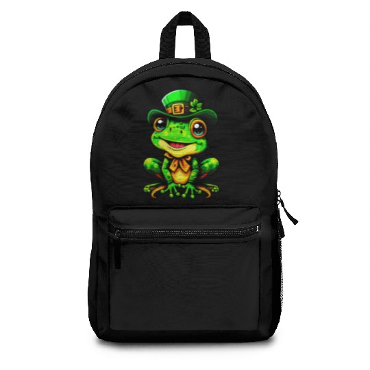 The Magical St. Patrick's Day Frog Backpacks
