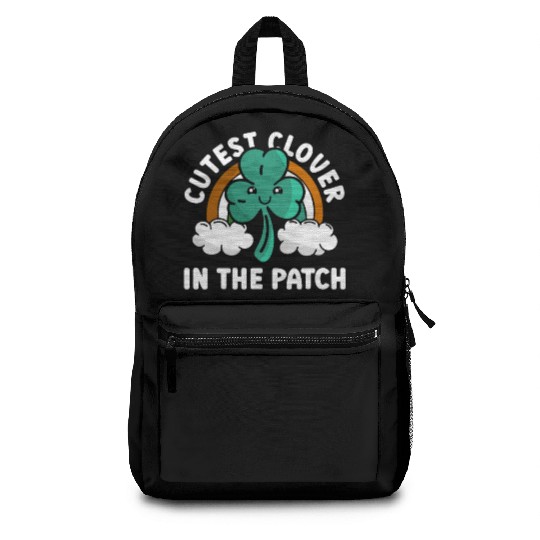 Cutest Clover In The Patch - St Patricks Day Irish Backpacks