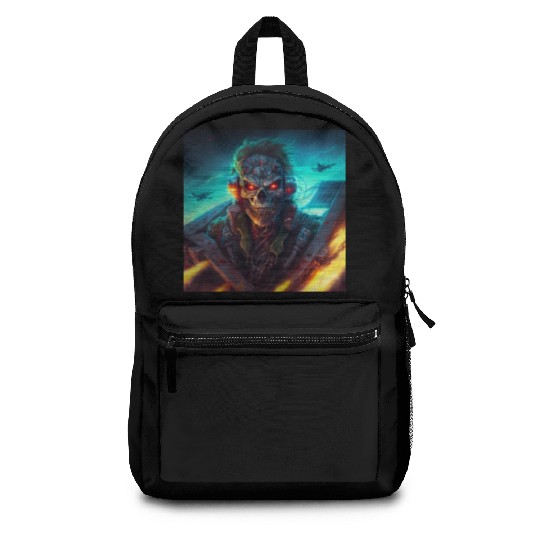 ZOMBIE IRON MAIDEN (version 13) Backpacks