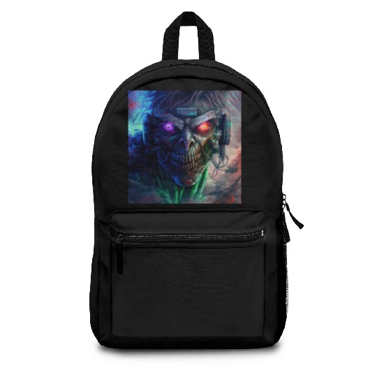 ZOMBIE IRON MAIDEN (version 12) Backpacks