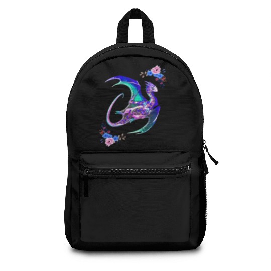 Day Of The Dead Sugar Skull Dragon Backpacks
