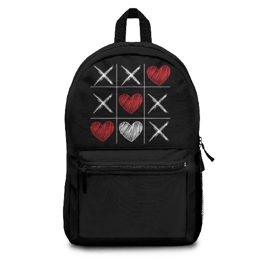 Valentines Day Tic Tac Toe Xoxo Backpacks