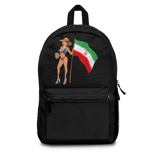 Hot Fan Girl Iran Backpacks