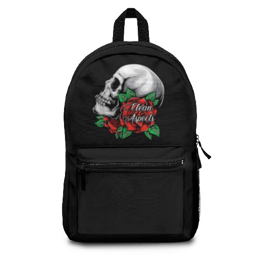 CA SKULL AND ROSES Backpacks