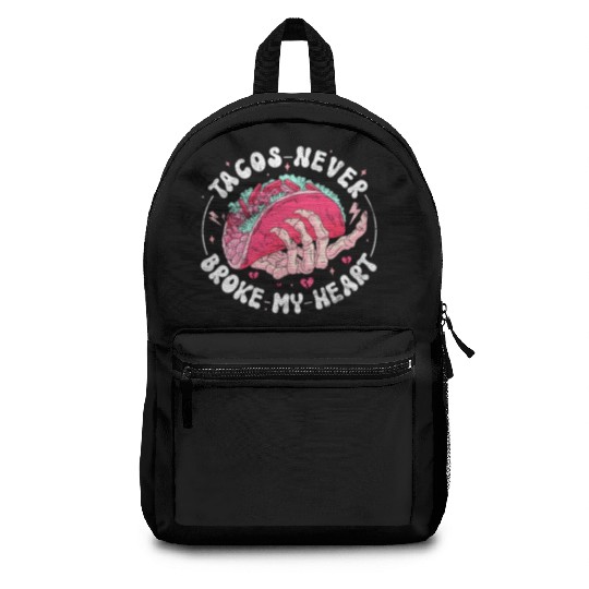 Taco Anti-valentine, Tacos Are My Valentine Backpacks