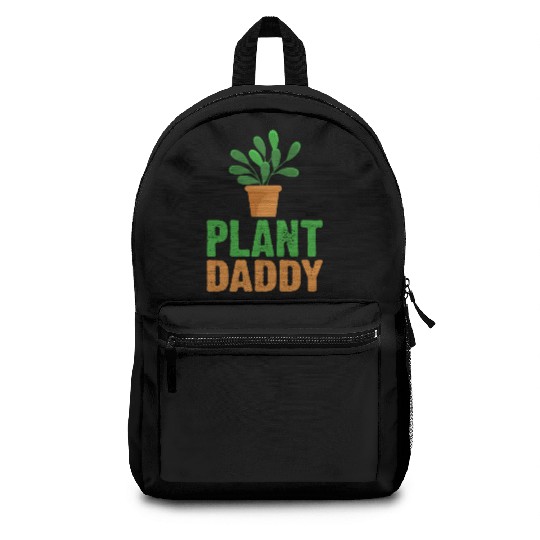 Plant Daddy Succulents Dad Funny for Landscapers Backpacks