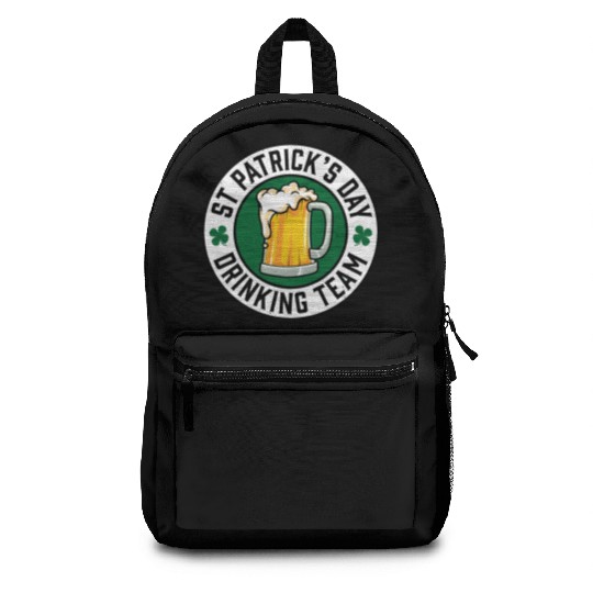 St Patricks Day Drinking Team Beer Backpacks