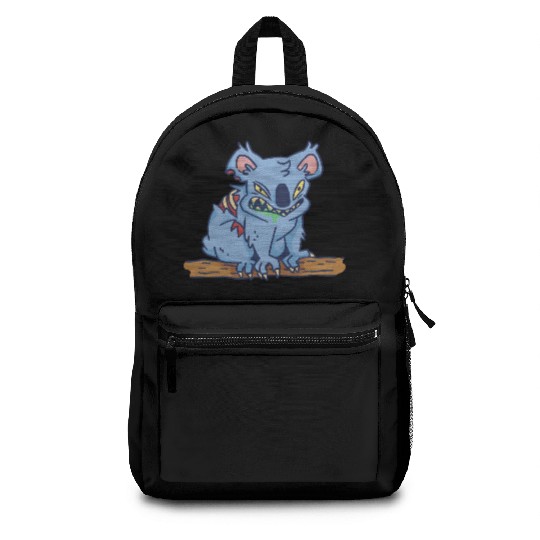 Zombie angry coala Zombie angry coala inspiration Backpacks