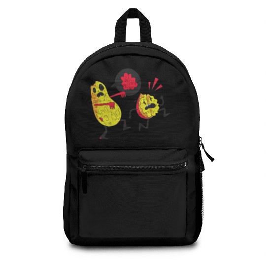 Zombie avocados walking Zombie avocados walking in Backpacks