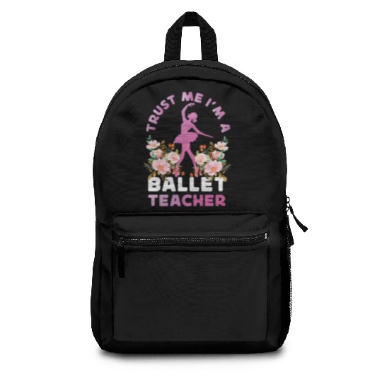 Ballet Dancer Dance Girl Ballerina Backpacks