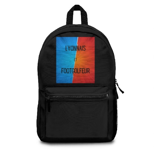 Lyonnais et footgolfeur Backpacks