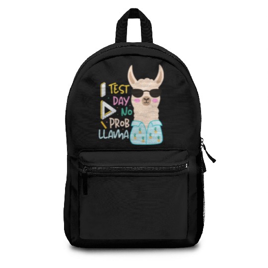 Back to School in test day with a No-Stress Llama Backpacks