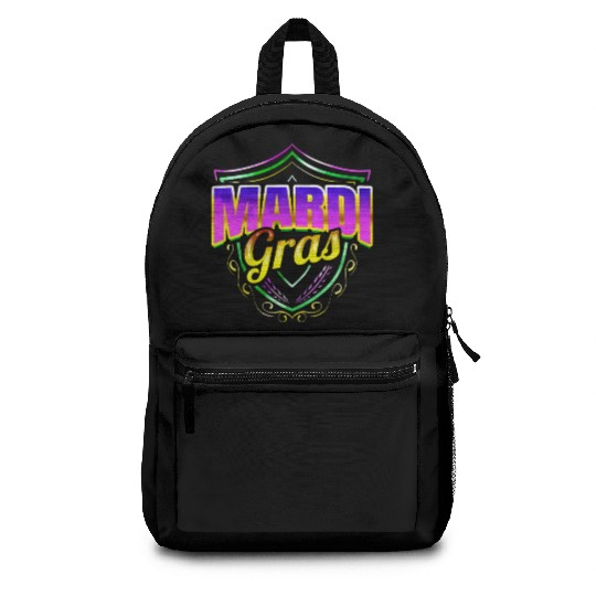 Logo Emblem Coat OF Arms For Mardi Gras Backpacks