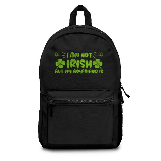 Irish boyfriend St Patrick's Day Backpacks