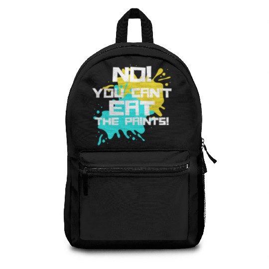 funny art teacher Backpacks