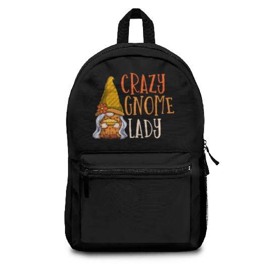 Gnomes - Gnome Collecting - Gnome Collector Backpacks