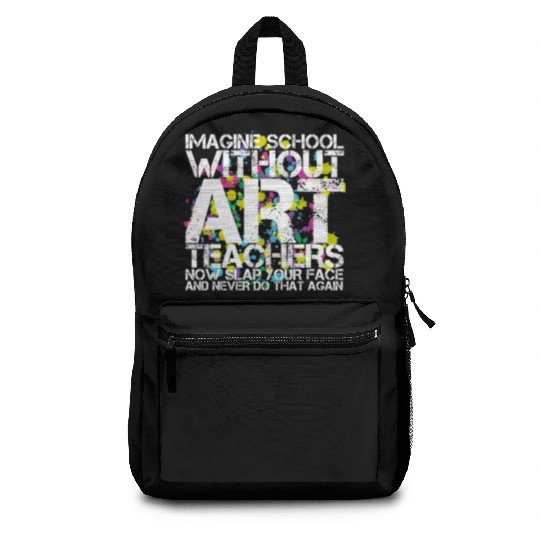 School Art Teacher Backpacks