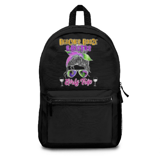 Beaches Booze Besties Girls Trip Spring Break Backpacks