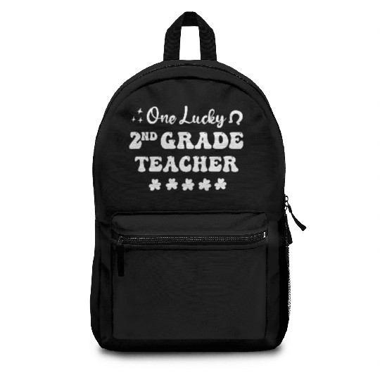 One lucky kindergarten Grade Teacher Backpacks