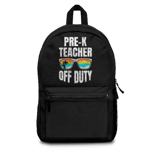 Preschool kindergarten educator off duty teacher Backpacks