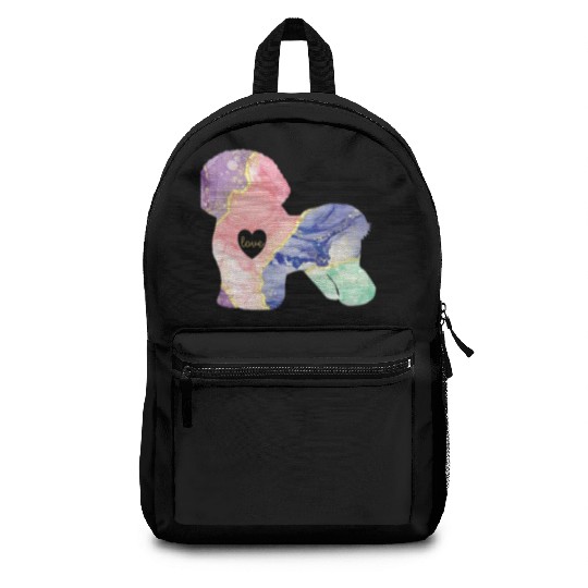 Bichon Frise Lover Bichon Frise Mom Backpacks